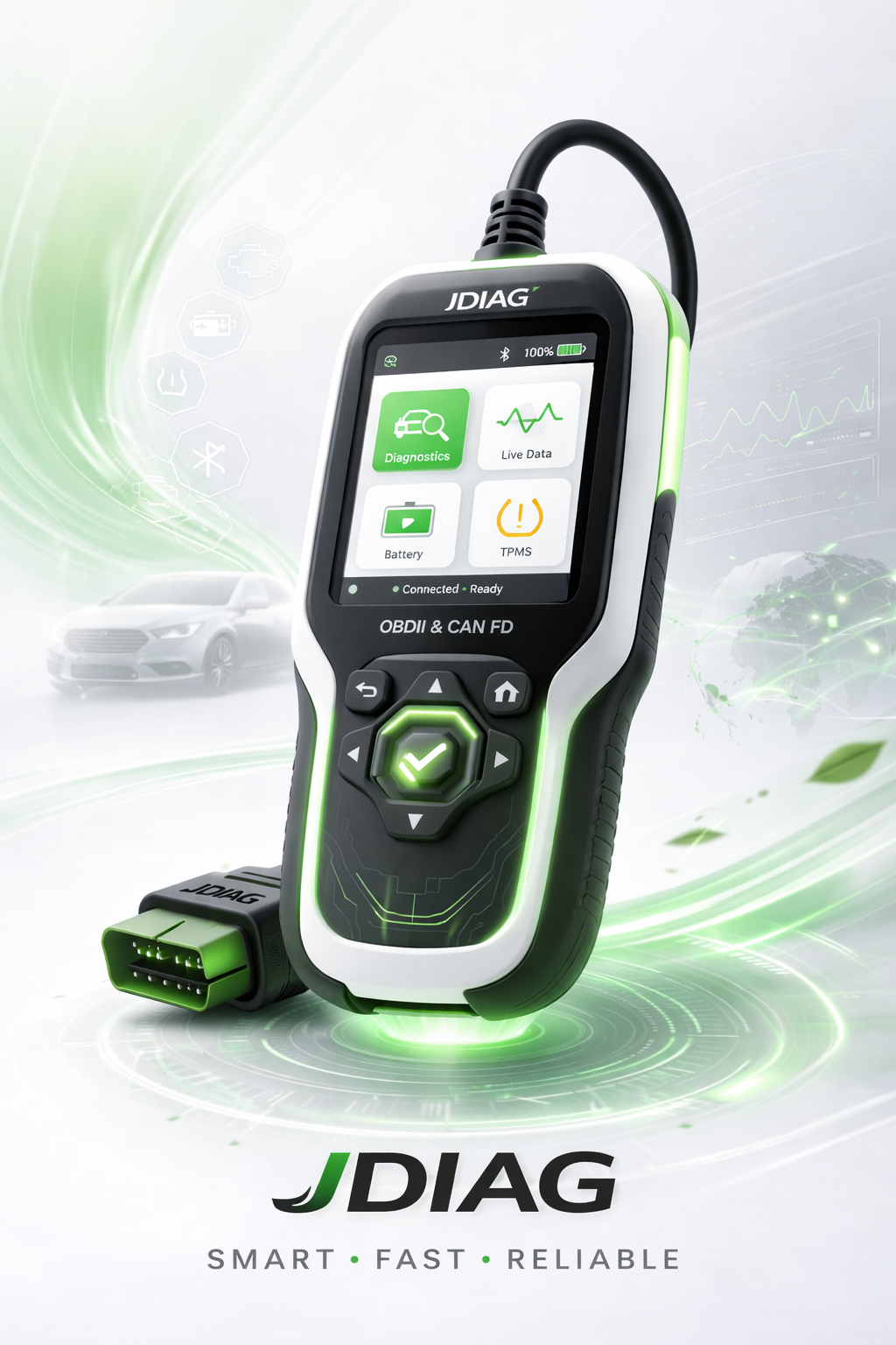 JDiag OBDII scanner